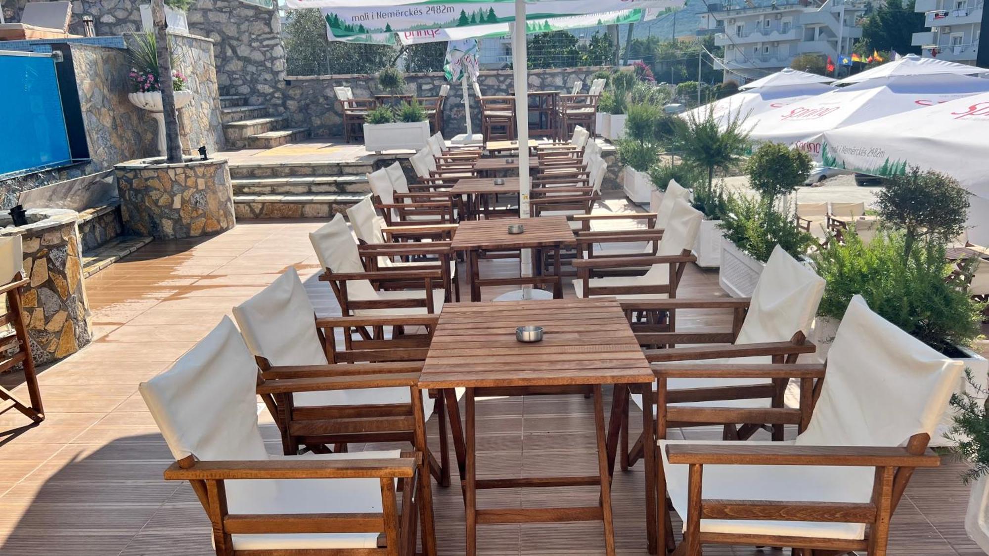 Hotel Memaj Ksamil Bagian luar foto