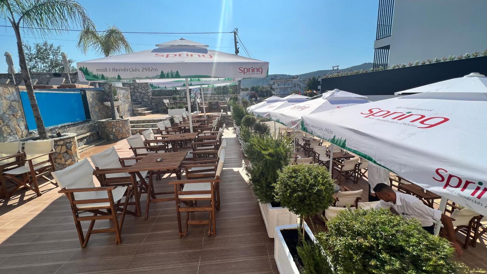 Hotel Memaj Ksamil Bagian luar foto