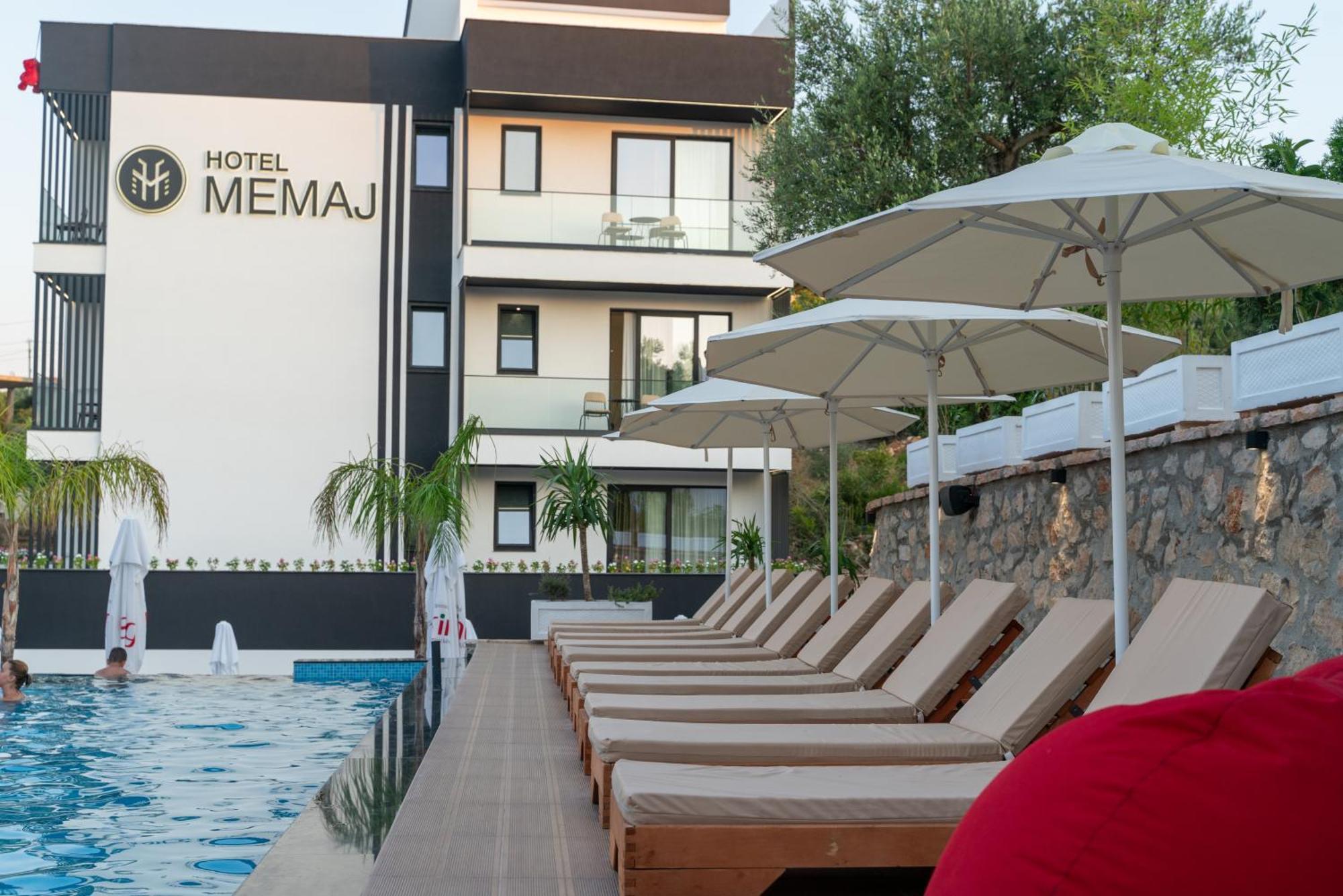 Hotel Memaj Ksamil Bagian luar foto