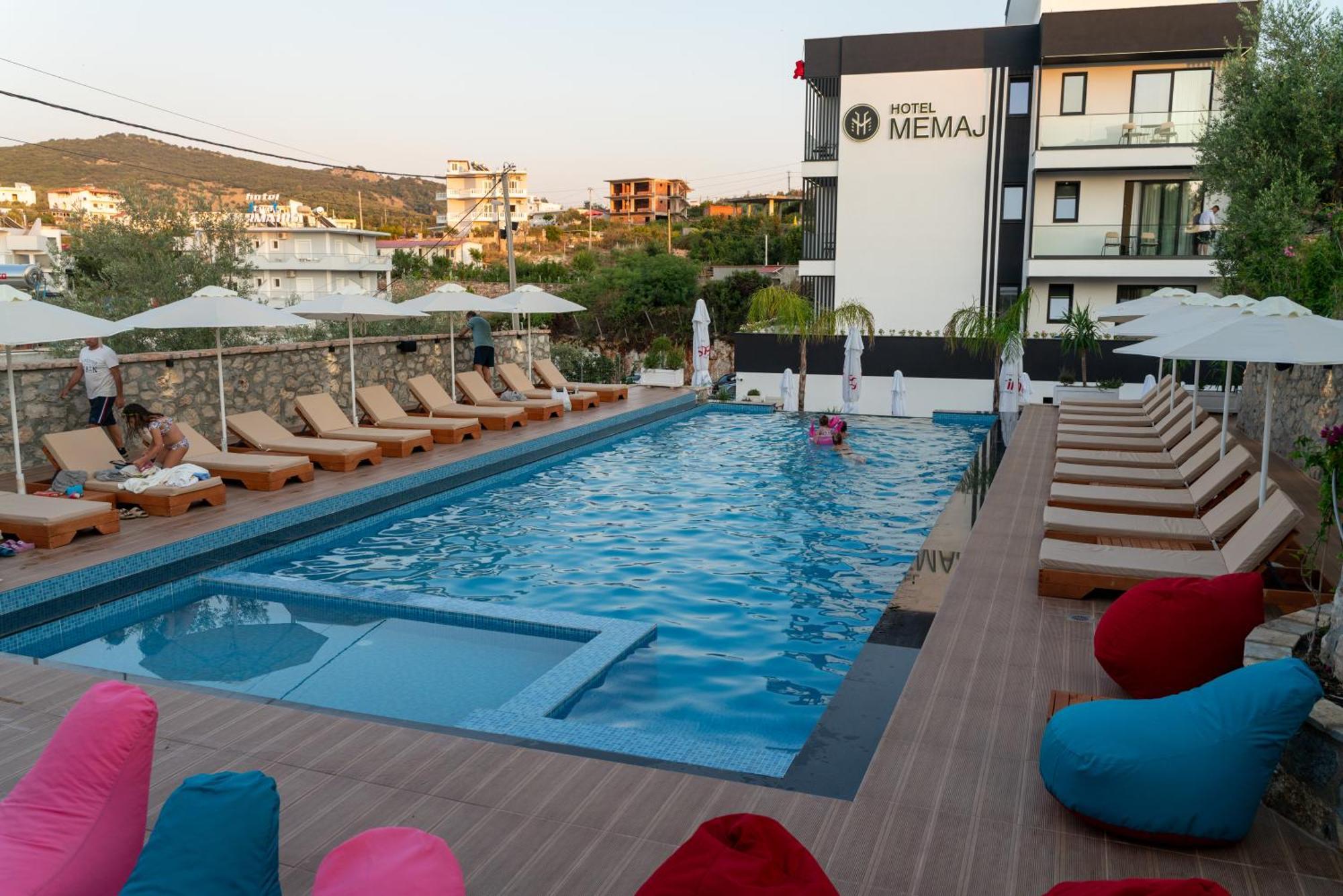 Hotel Memaj Ksamil Bagian luar foto