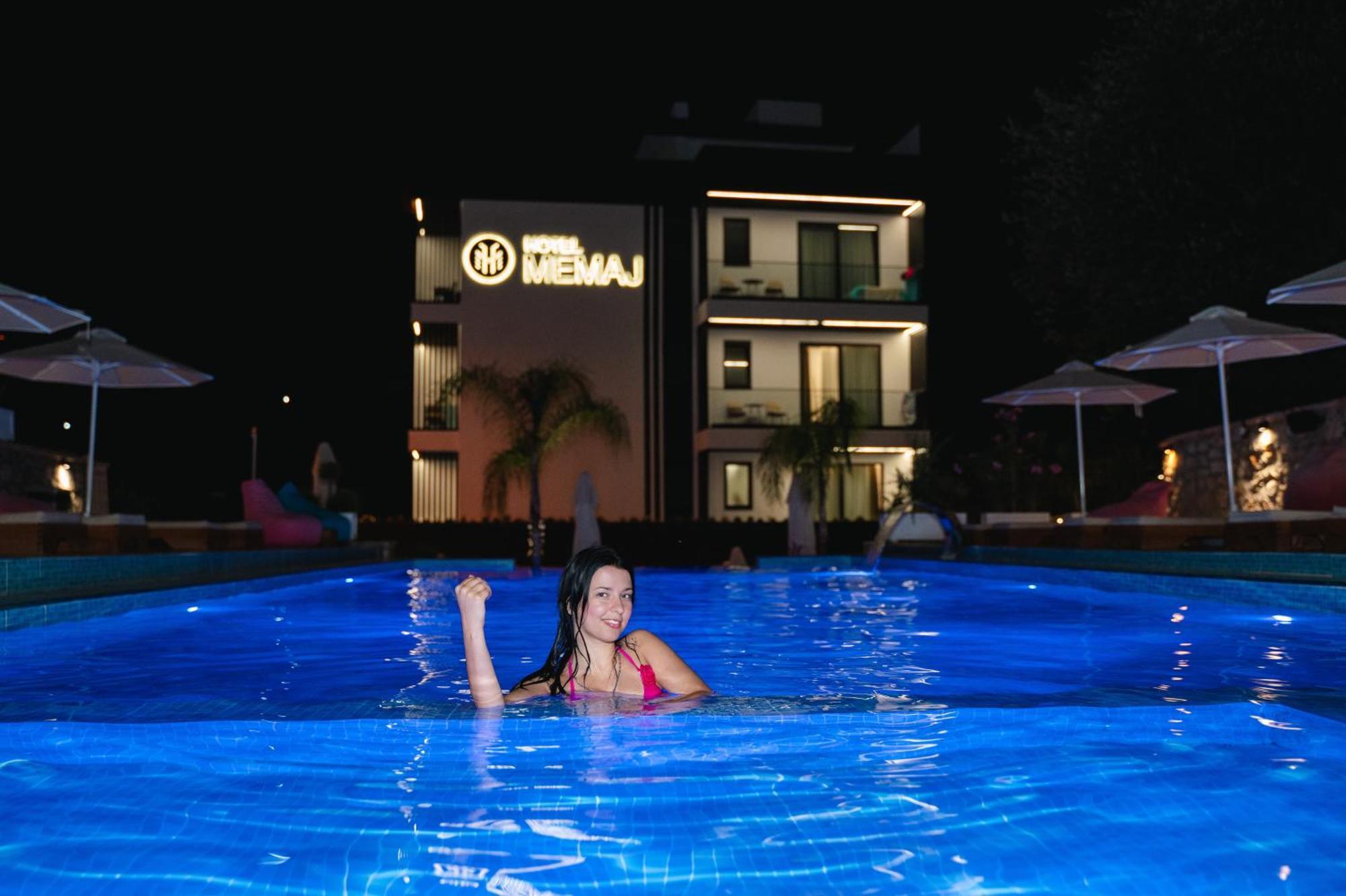 Hotel Memaj Ksamil Bagian luar foto