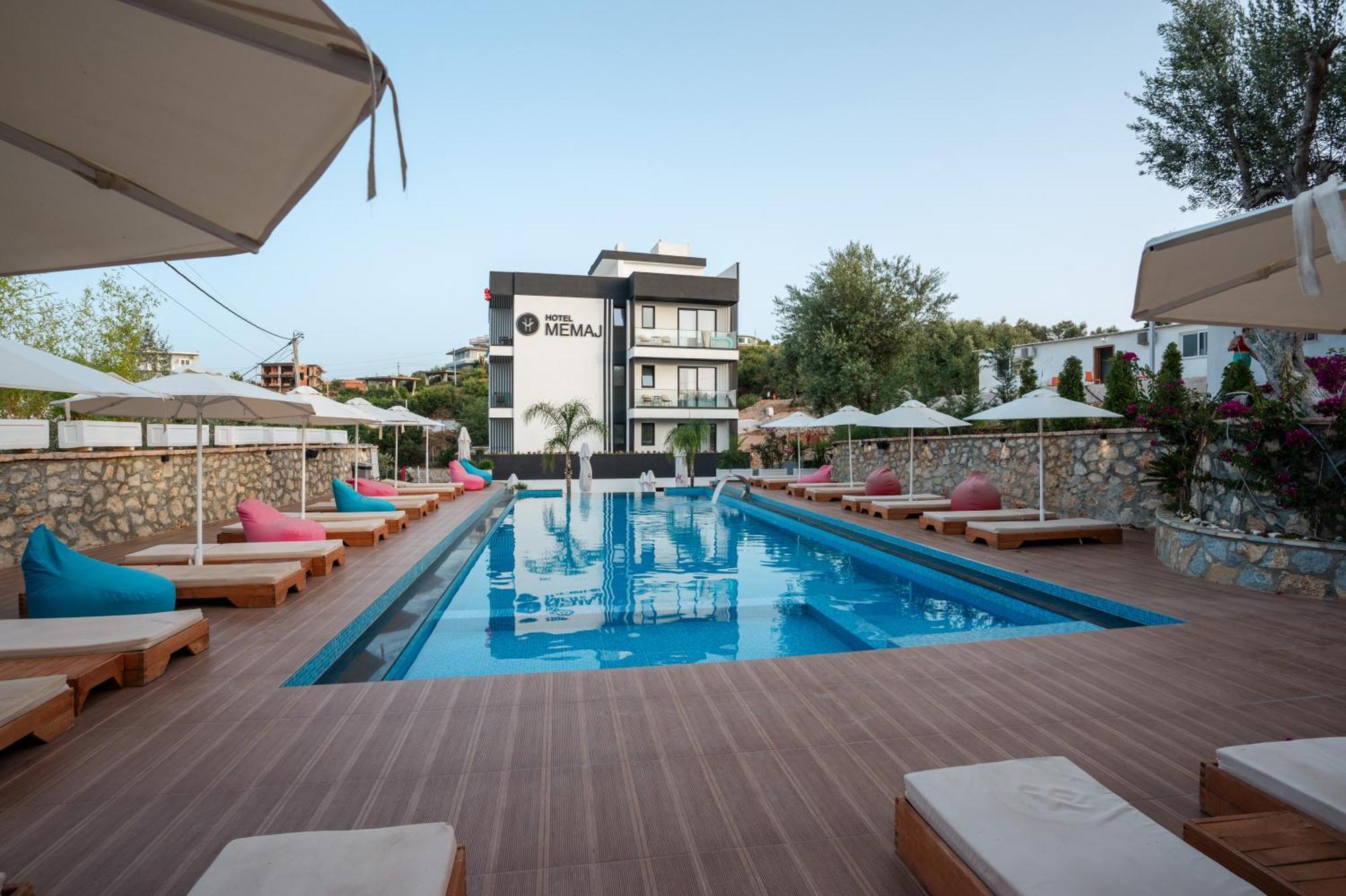 Hotel Memaj Ksamil Bagian luar foto