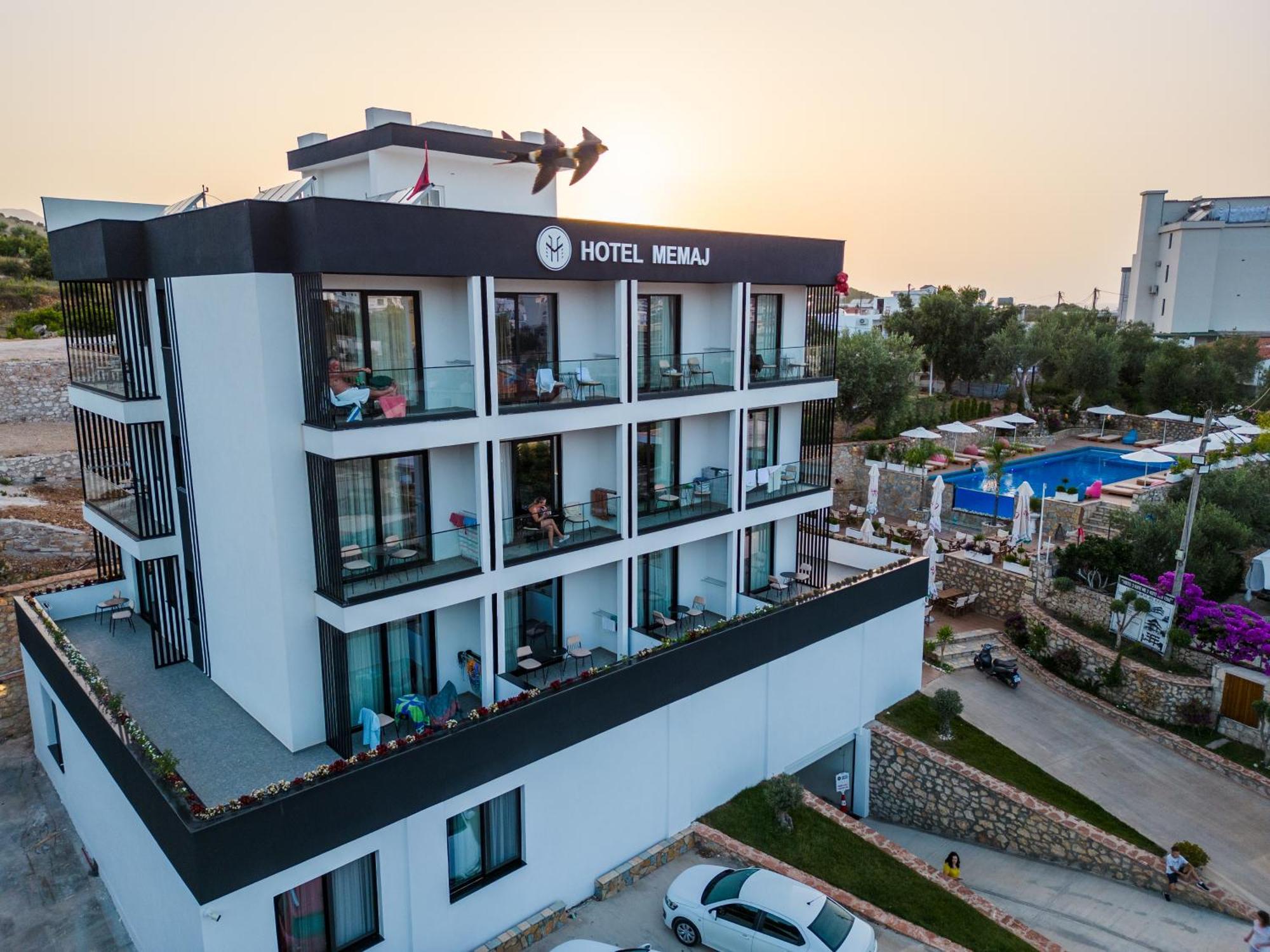 Hotel Memaj Ksamil Bagian luar foto