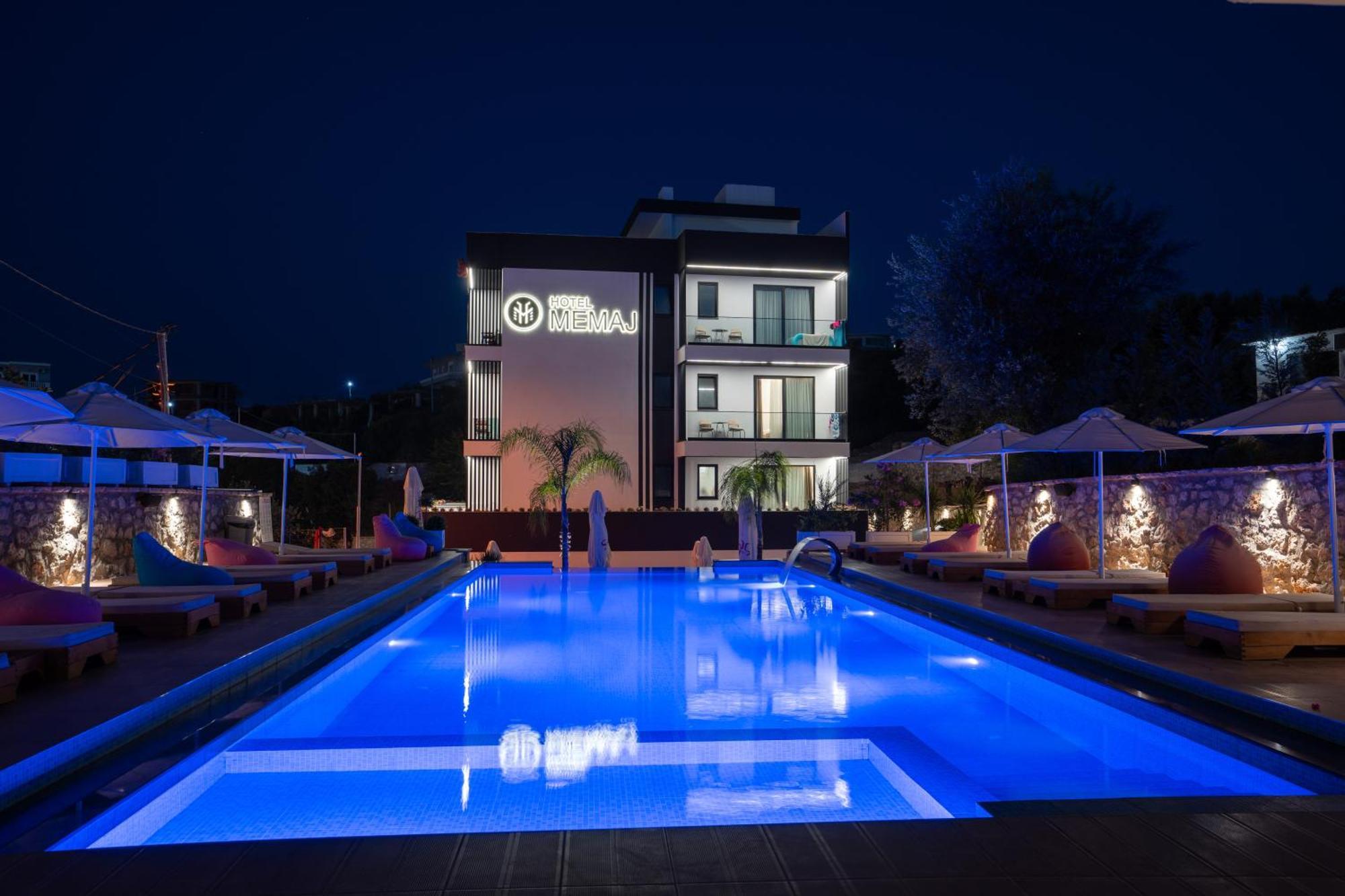 Hotel Memaj Ksamil Bagian luar foto