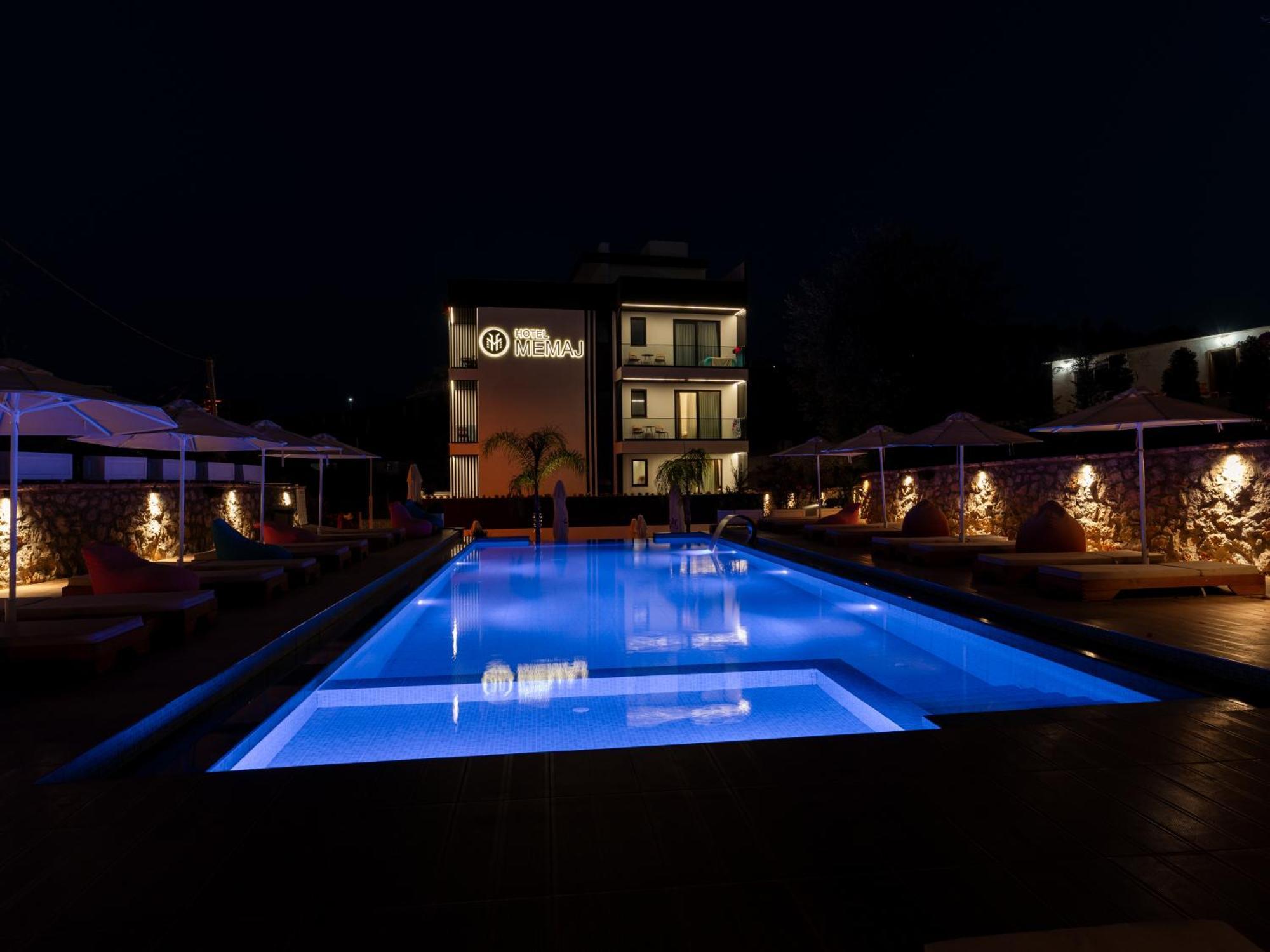 Hotel Memaj Ksamil Bagian luar foto