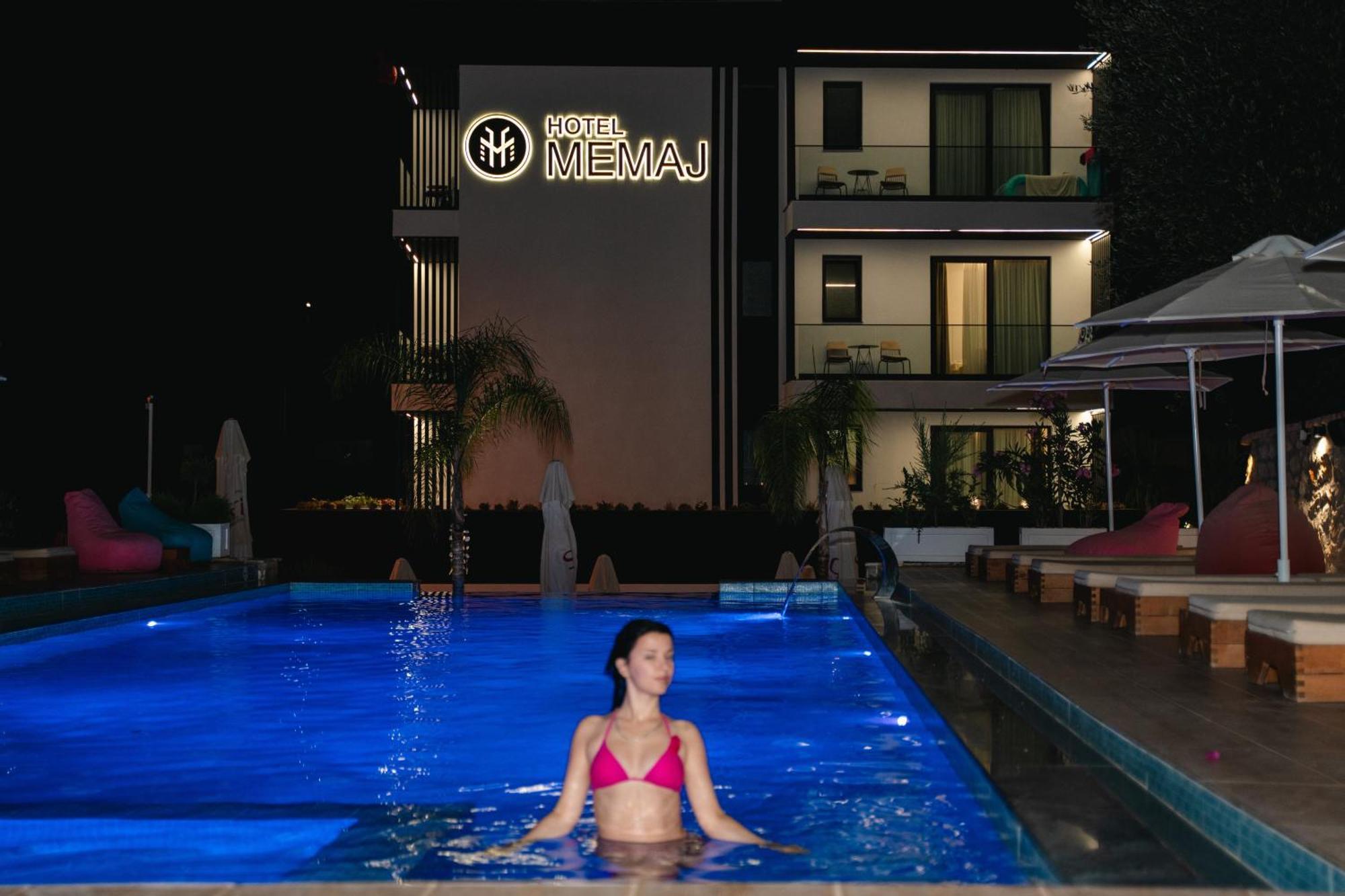 Hotel Memaj Ksamil Bagian luar foto